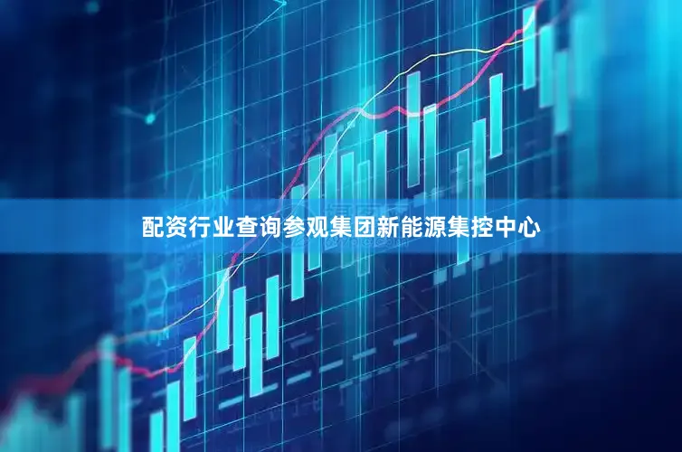 配资行业查询参观集团新能源集控中心