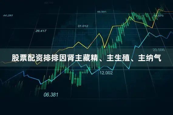 股票配资排排因肾主藏精、主生殖、主纳气